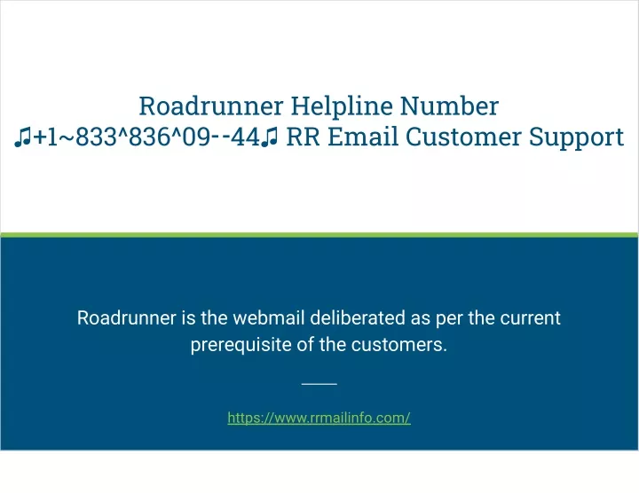 roadrunner helpline number
