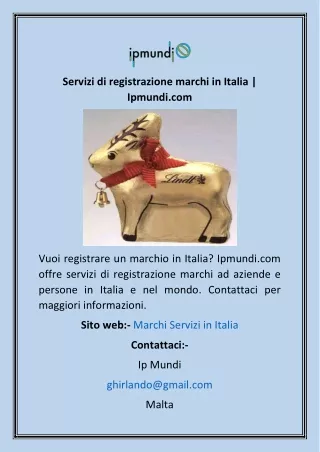 Servizi di registrazione marchi in Italia  Ipmundi