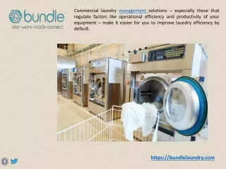 Improving commercial laundry efficiency through production strategies and management systems