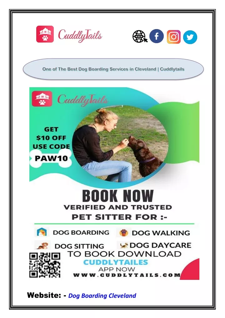 website dog boarding cleveland