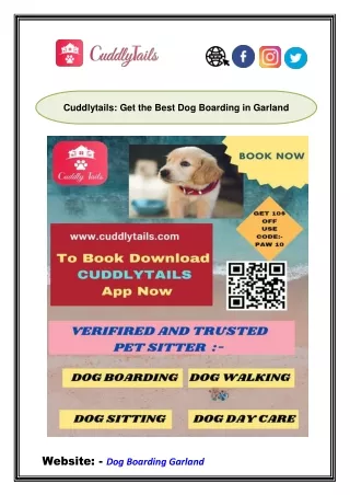 cuddlytails get the best dog boarding in garland