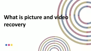 What is picture and video recovery
