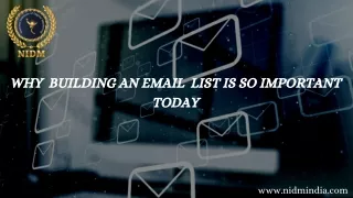 WHY BUILDING AN EMAIL LIST IS SO IMPORTANT TODAY (2) (2)