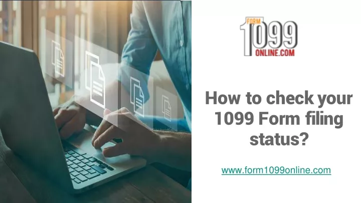 how to check your 1099 form filing status