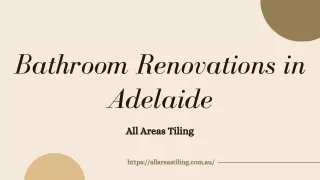 Tilers Adelaide | All Areas Tiling in South Australia