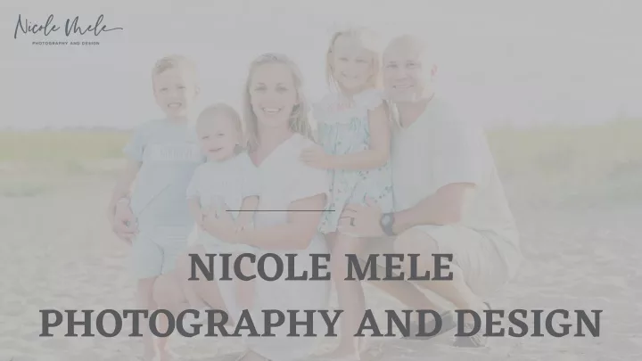 nicole mele photography and design