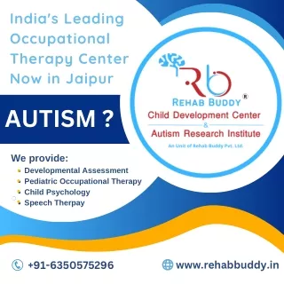 Best Autism Therapy in Jaipur - Call Now 63505 75296