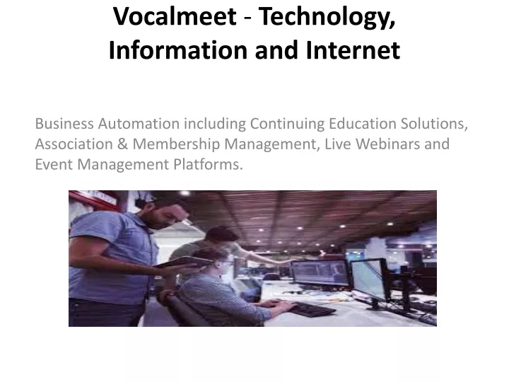 vocalmeet technology information and internet