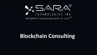 blockchain consulting