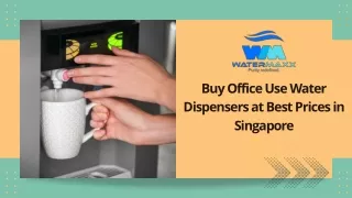 Buy Office Use Water Dispensers at Best Prices in Singapore