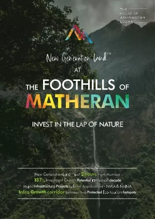 Celebration Land At Neral Matheran Foothills By Abhinandan Lodha