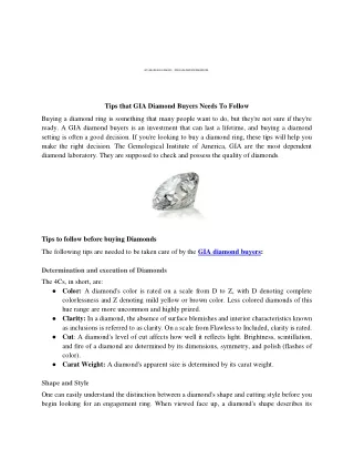 49_Cashingdiamonds.com_ Tips that GIA Diamond Buyers Needs To Follow