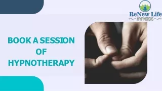 BOOK A SESSION OF HYPNOTHERAPY