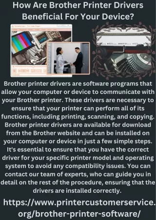 How Are Brother Printer Drivers Beneficial For Your Device