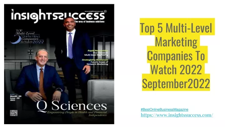 top 5 multi level marketing companies to watch 2022 september2022