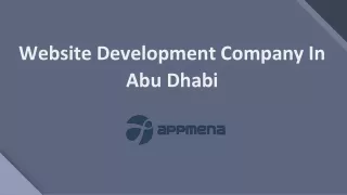 Website Development Company In Abu Dhabi