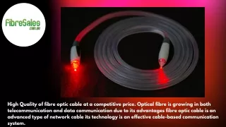 Fibre Optic Cable - Fibresales