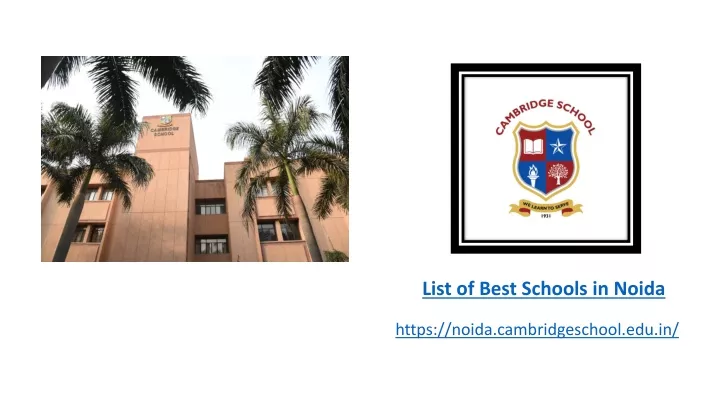 list of best schools in noida