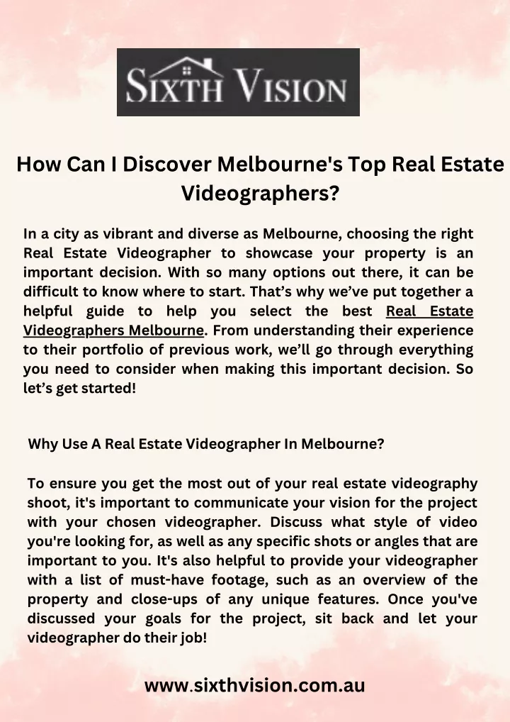 how can i discover melbourne s top real estate