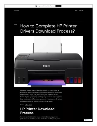HP Printer Drivers Download