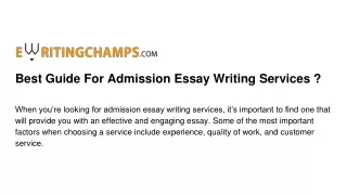 best-guide-for-admission-essay-writing-services