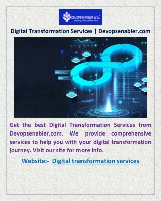 Digital Transformation Services | Devopsenabler.com
