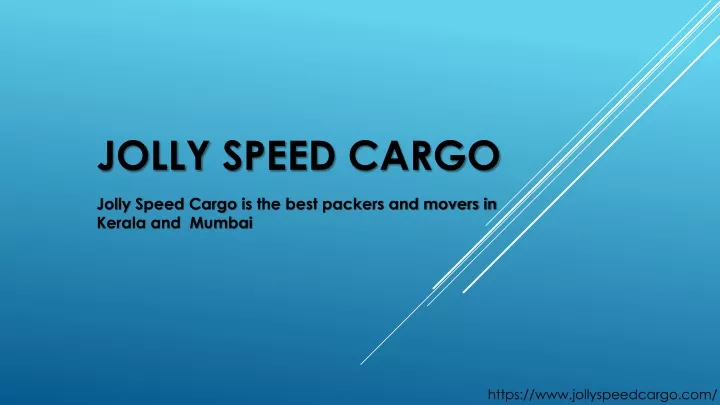 jolly speed cargo