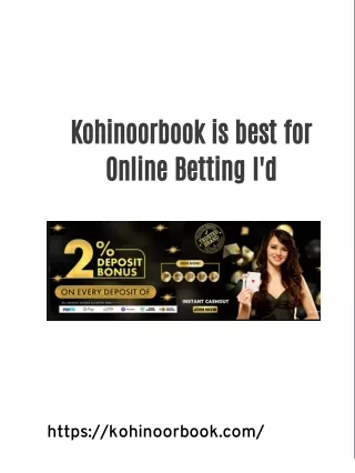 Which book is best for Online Betting I'd