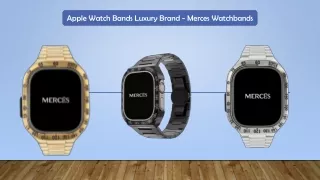 Luxury Apple Watch Bands - Merces Watchbands