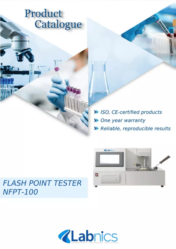 flash point tester nfpt 100