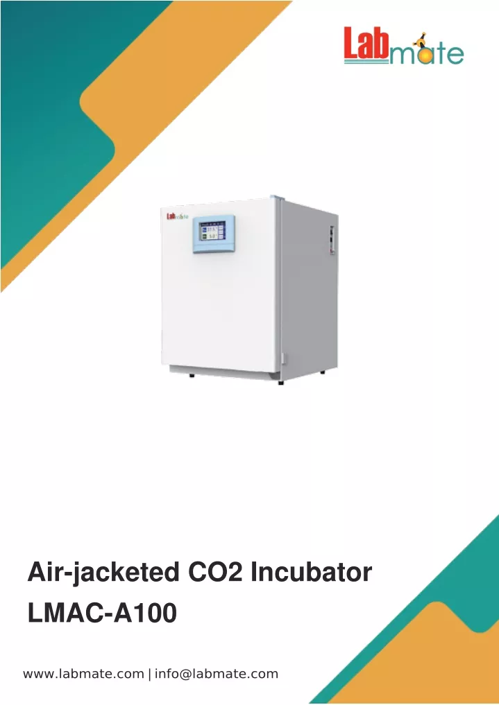 air jacketed co2 incubator lmac a100