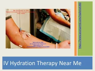IV Hydration Therapy Near Me