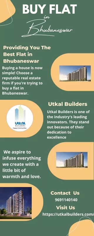 Buy Flat in Bhubaneswar|Utkal Builders