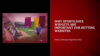 why sports data widgets are important for betting websites