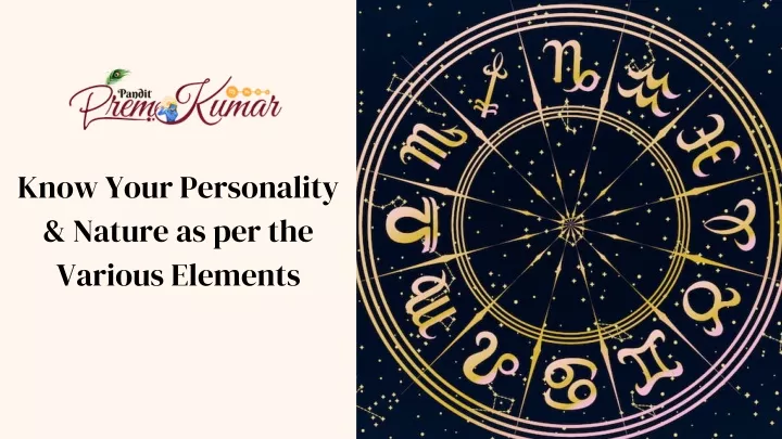 know your personality nature as per the various