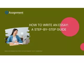 How to Write an Essay A Step by Step Guide