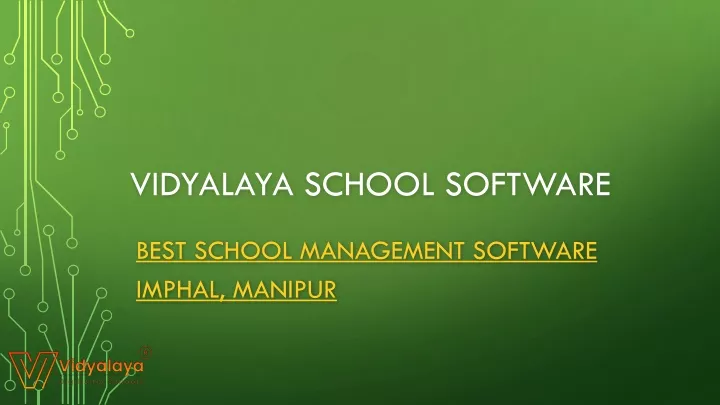 vidyalaya school software