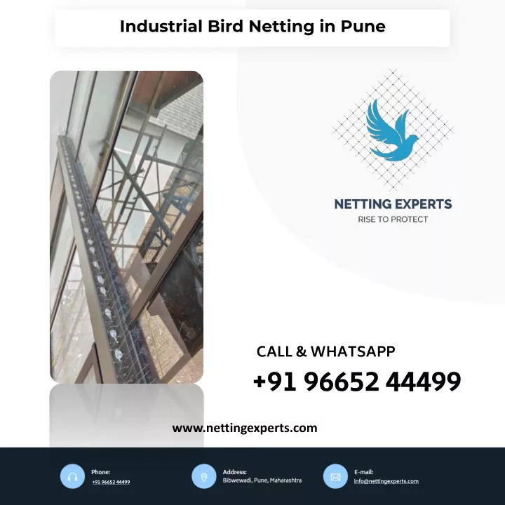 industrial bird netting in pune