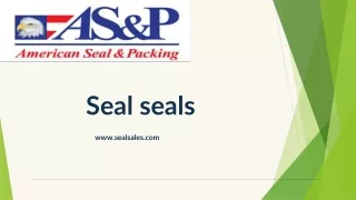 Choose the best Shaft Seal by Seal Seals