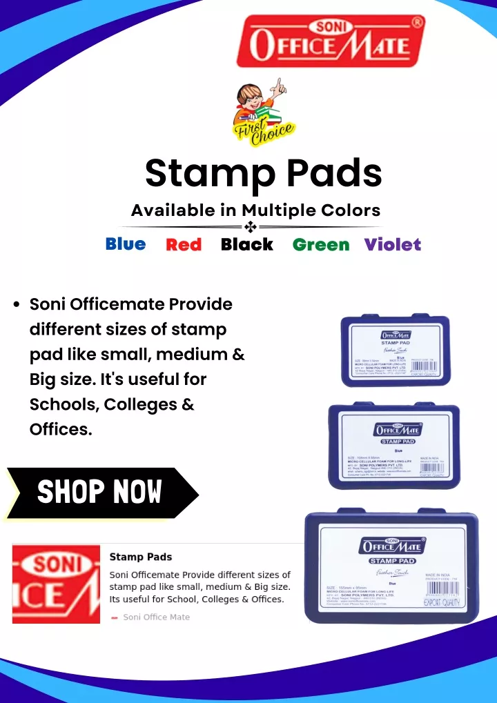 stamp pads