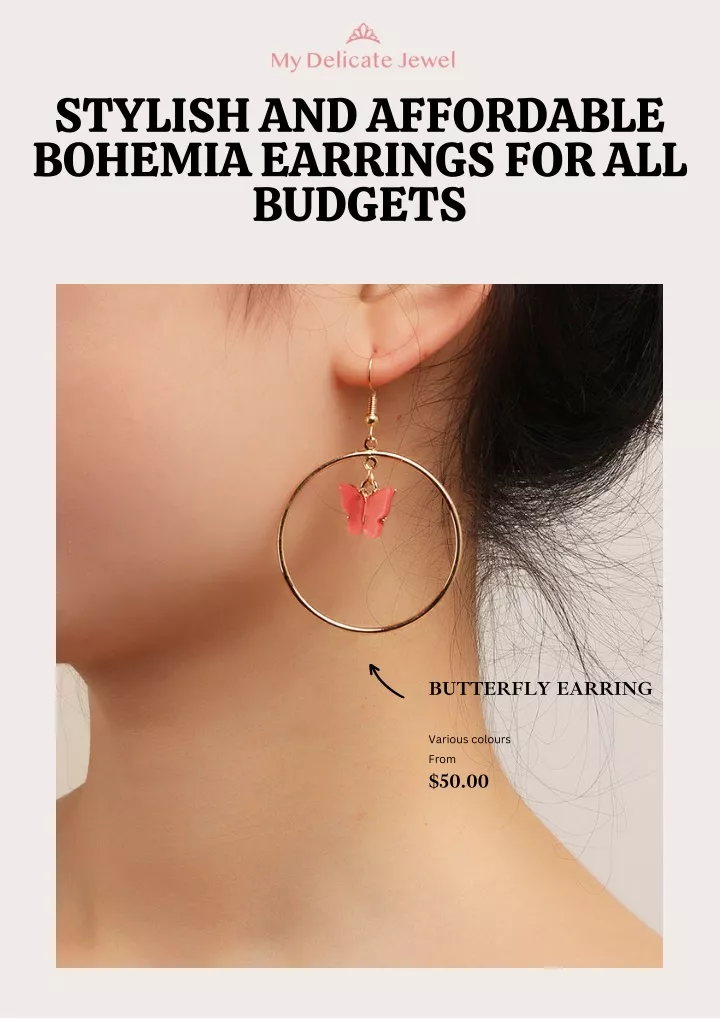 stylish and affordable bohemia earrings