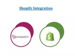 shopify integration
