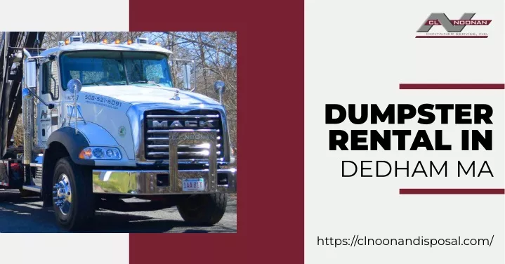 dumpster rental in dedham ma