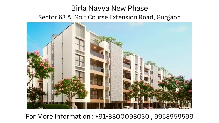 birla navya new phase sector 63 a golf course