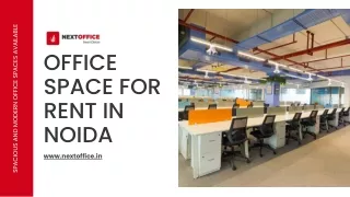 spacious and modern office spaces available