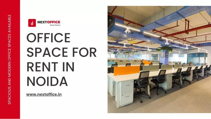 spacious and modern office spaces available