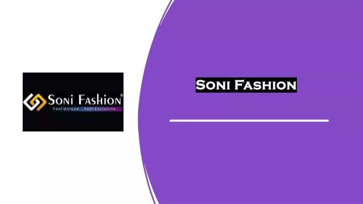 soni fashion