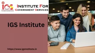 Bank PO Coaching in Noida | IGS Institute