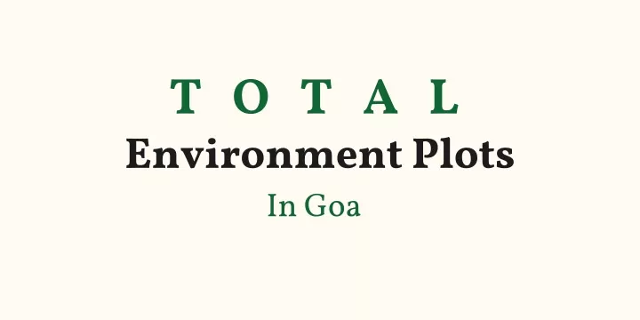 t o t a l environment plots in goa