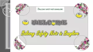 Balcony Safety Nets in Banglore